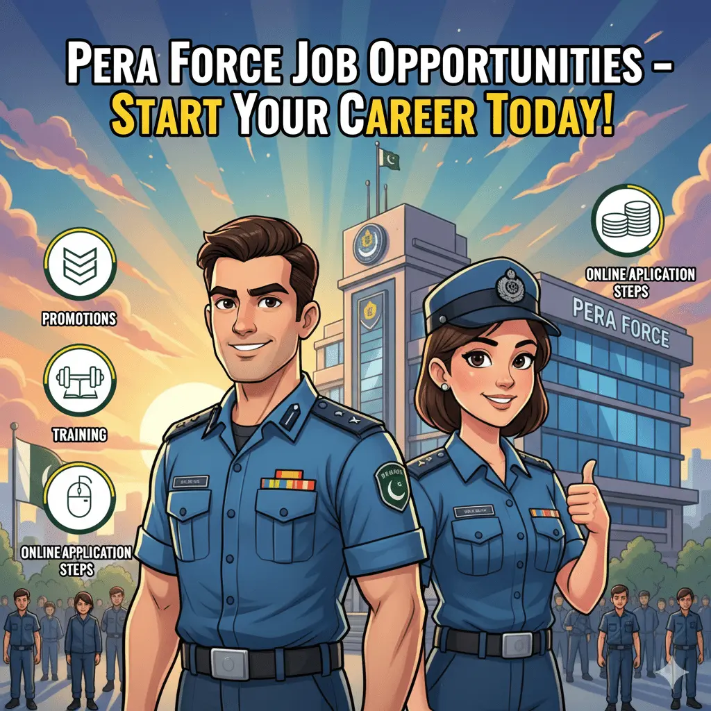 Pera Force job in Pakistan – career opportunities, training, and benefits for beginners and students