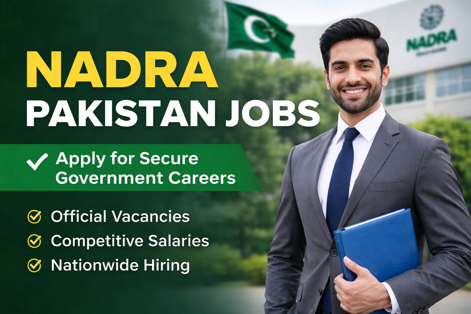 Verified NADRA Pakistan Jobs 2026 – Apply Securely