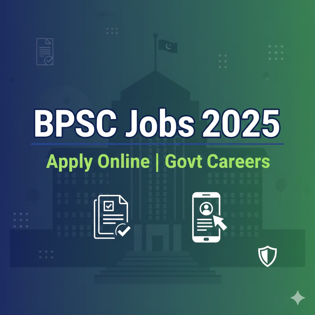 BPSC jobs 2025 government job opportunities announced by Balochistan Public Service Commission in Pakistan